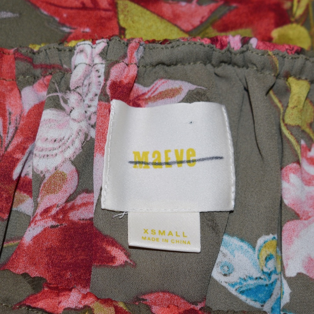 Anthropologie Maeve Vallita Off The Shoulder Blouse - Picture 7 of 7